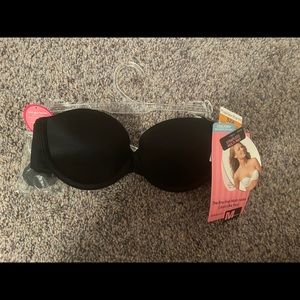Black Strapless Multi Way Wear Bra